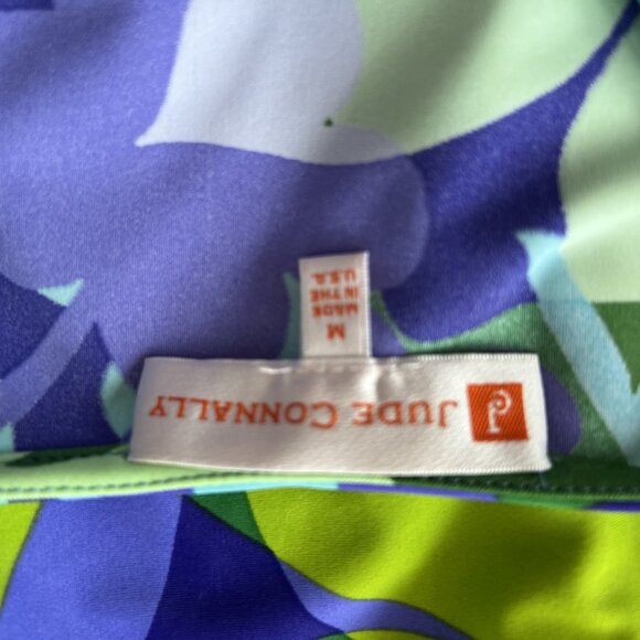 Jude Connally Tess midi dress in Kaleidoscope Iris Floral (Medium) - Picture 9 of 9